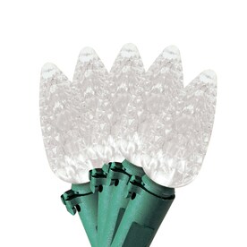 Holiday Living 210-Count 52.2-ft Cool White LED Plug-In Christmas String Lights