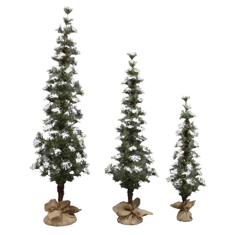 Holiday Living 5-ft Slim Artificial Christmas Tree in the Artificial ...