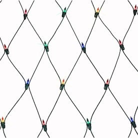 Holiday Living 4-ft x 6-ft Constant Multicolor Incandescent Mini Plug-In Christmas Net Lights