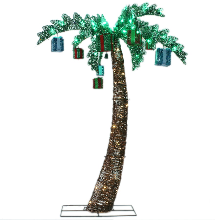 Palm tree Outdoor Christmas Decorations at Lowes.com