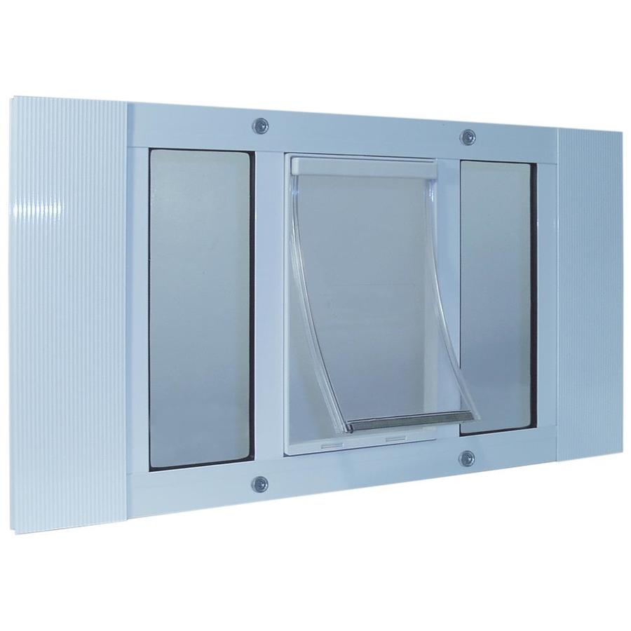 Ideal Pet Products Aluminum Sash Window X Large White Ideal Pet Products Aluminum Sash Window X Large White Door Actual