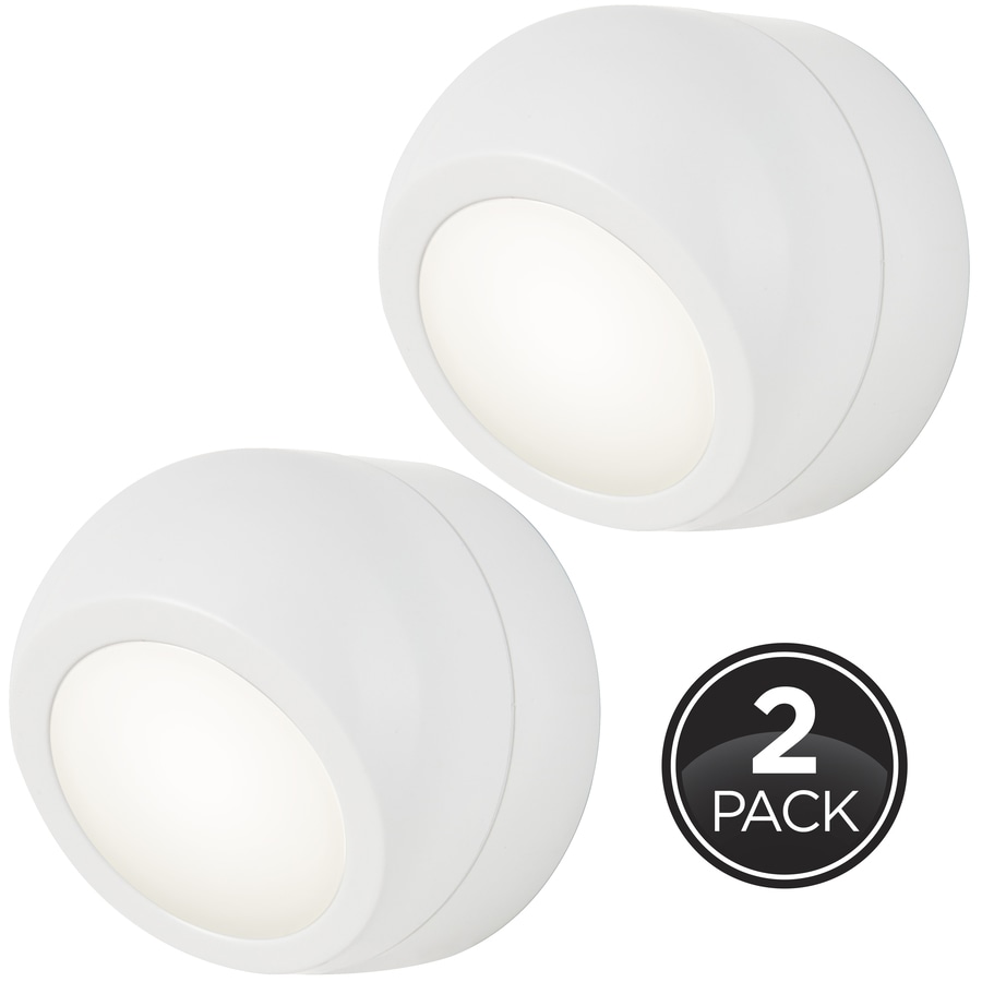 Ge 2 Pack White Led Night Light With Auto On Off At Lowes Com