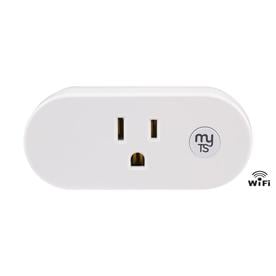 myTouchSmart Indoor Plug In Outlet Wi-Fi Timer White