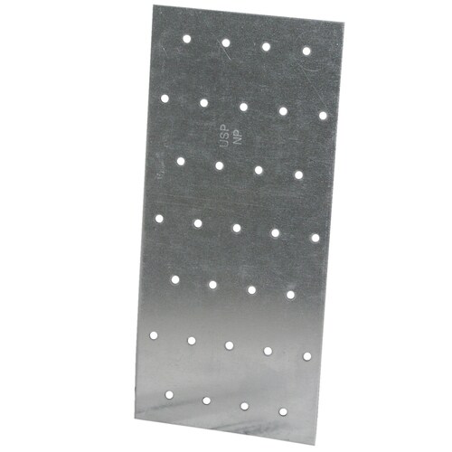 USP 7in x 31/8in 20Gauge Galvanized Nail Plates in the Mending
