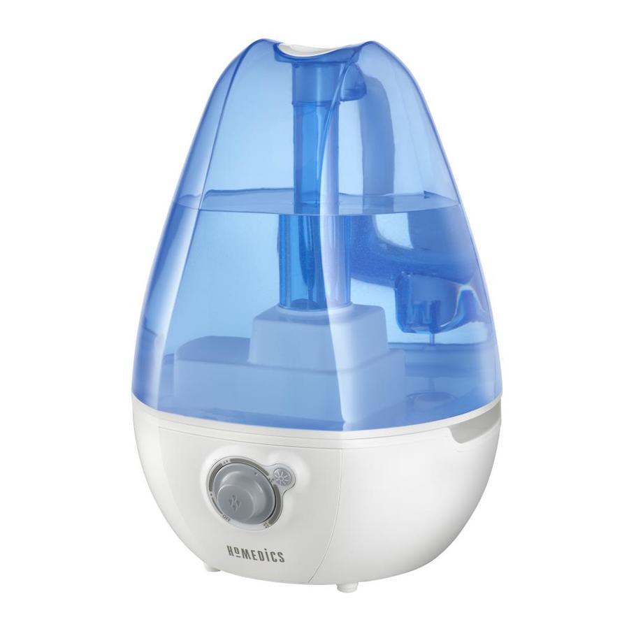 HOMEDICS TotalComfort 1-Gallon Tabletop Cool Mist Humidifier (For Rooms ...