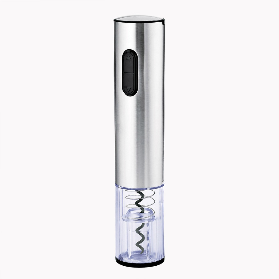 Shop Wine Enthusiast Stainless Steel Electric Wine Bottle Opener at