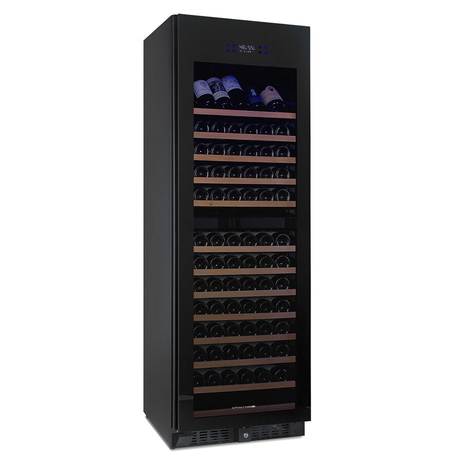 Wine Enthusiast 236 03 66 03 23.75-in W Black Dual Zone Cooling Wine Cooler
