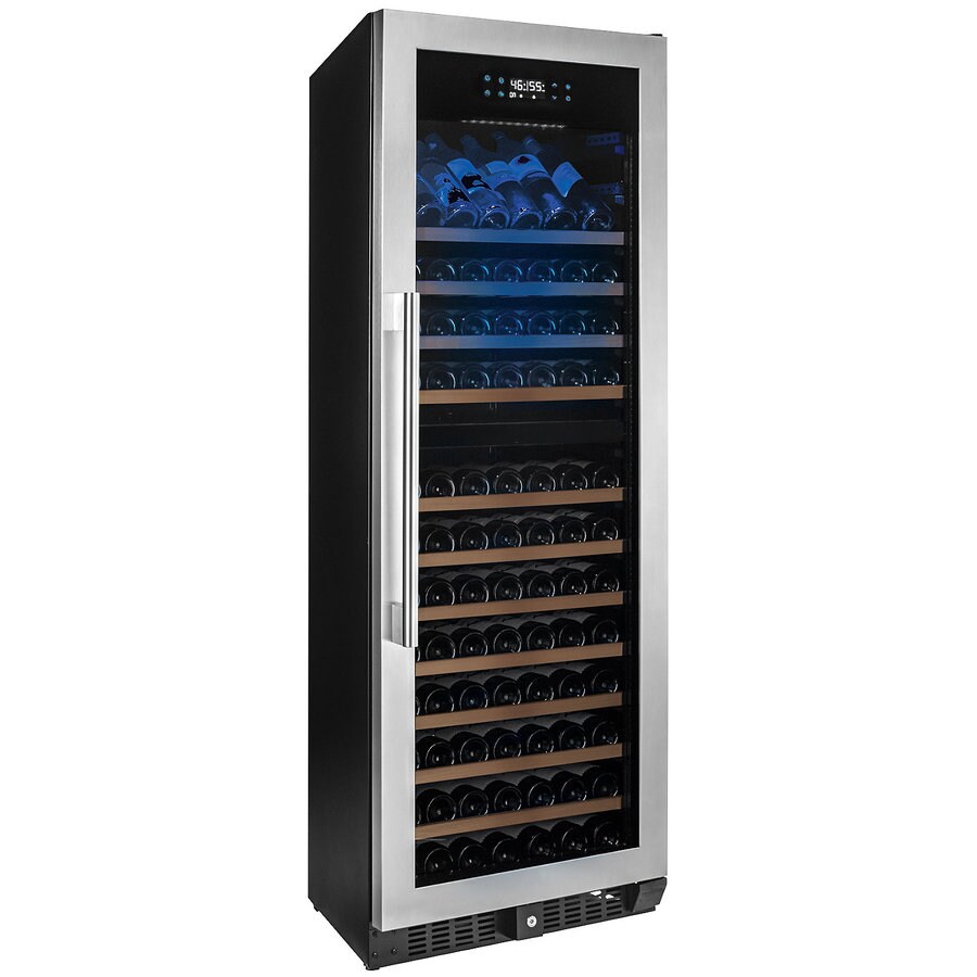 Wine Enthusiast 26-in W Stainless Steel Dual Zone Cooling Wine Cooler ...