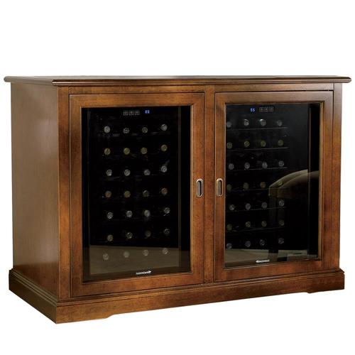 Wine Enthusiast Professional 28 Bottle Capacity Walnut Wine