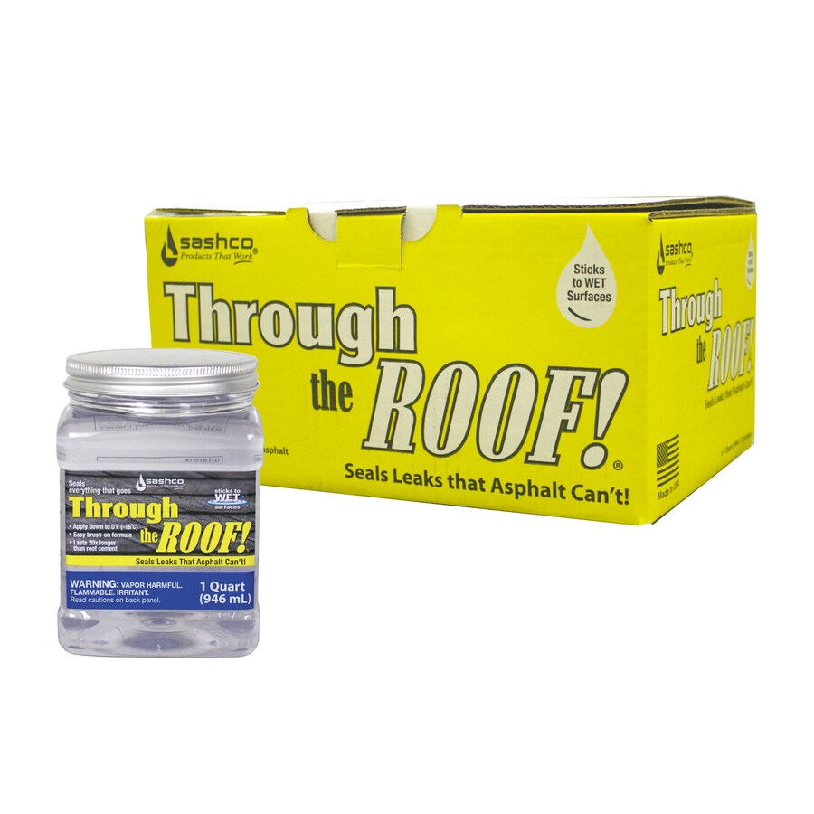 Through the Roof! 192oz Clear Paintable SolventBased