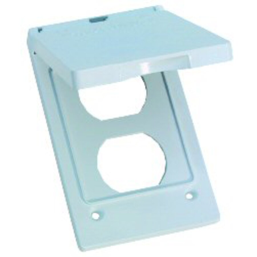 Sigma Electric 1Gang Rectangle Metal Weatherproof Electrical Box Cover in the Electrical Box