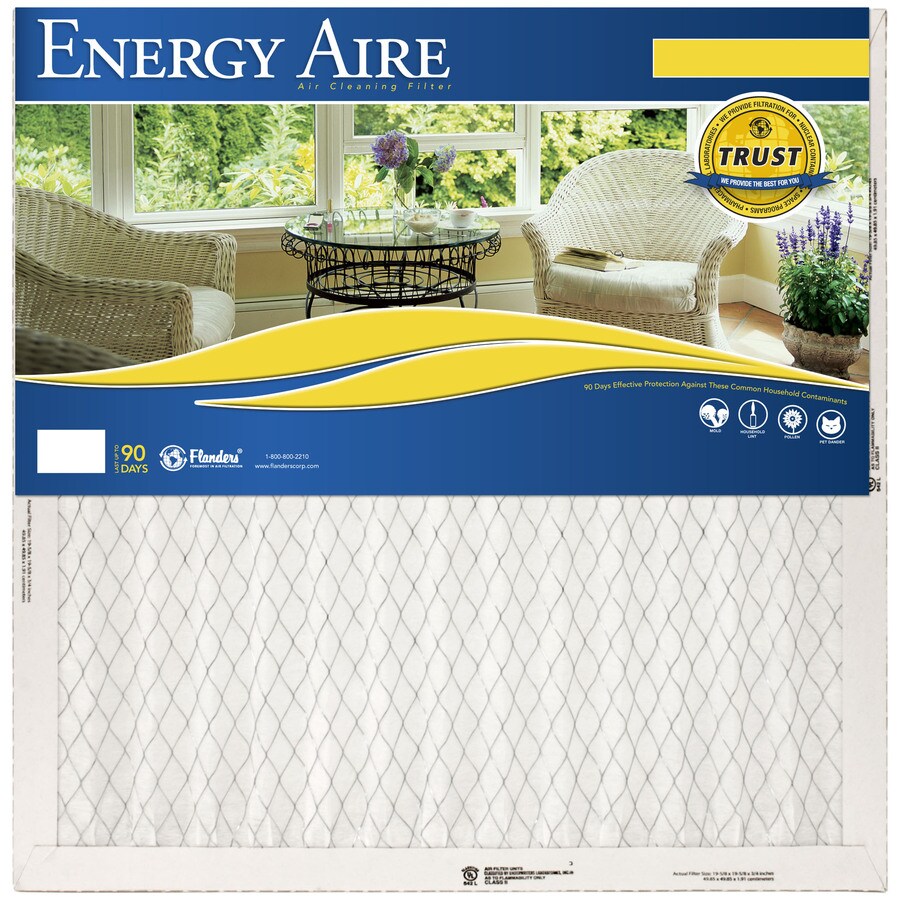 Energy Aire 20 1 2 In X 21 1 2 In X 1 In Pleated Air Filter