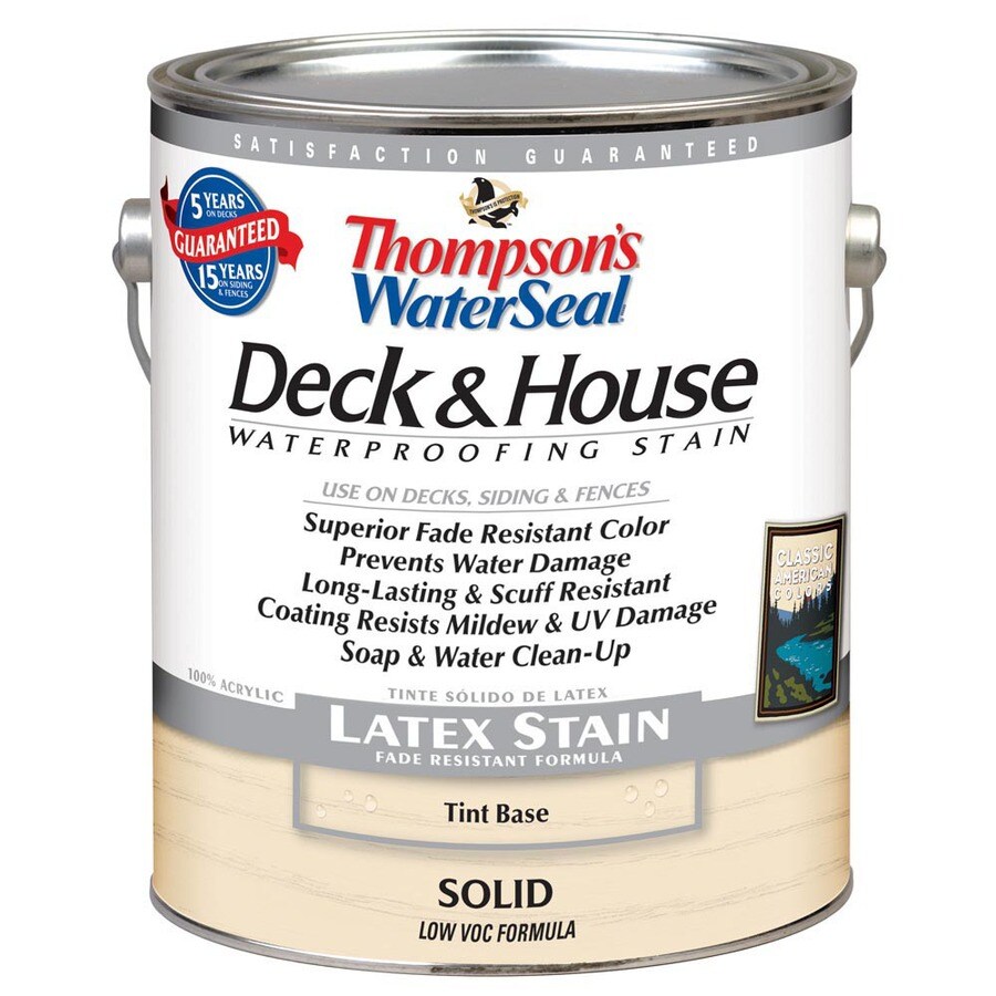 Thompson's WaterSeal Transparent Wood Sealer, Desert Tan, 1 Gallon