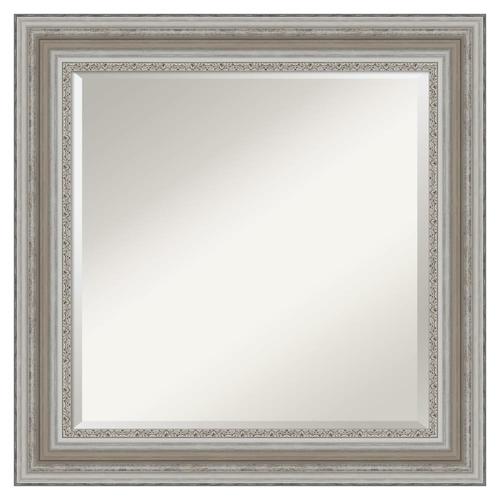 Amanti Art Parlor Silver Frame Collection 25.5-in Antique Silver ...