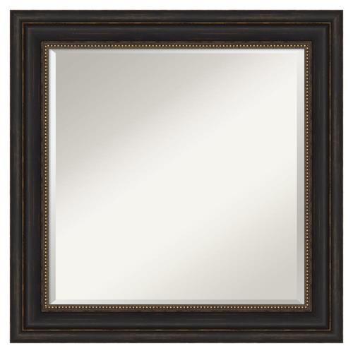 Amanti Art Accent Bronze Frame Collection 25-in Burnished Bronze Square ...