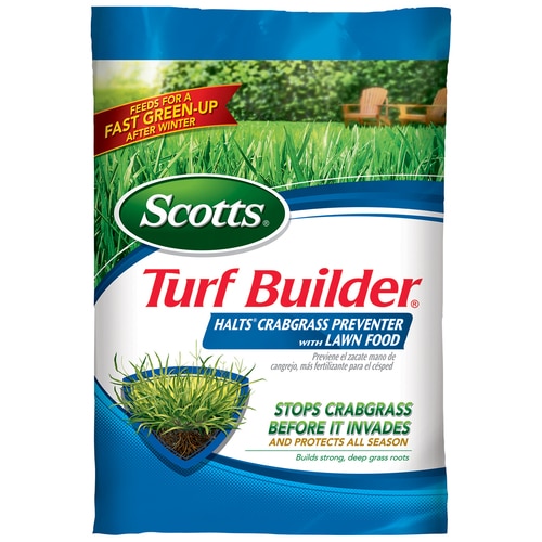 Scotts Turf Builder with Halts Crabgrass Preventer 40.05-lb 15000-sq ft ...