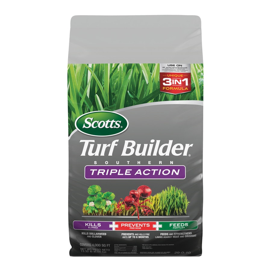 scotts-13-13-lb-4000-sq-ft-29-0-10-weed-feed-in-the-lawn-fertilizer-department-at-lowes