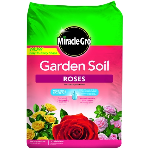 Miracle Gro Rose 1 5 Cu Ft Garden Soil At Lowes Com
