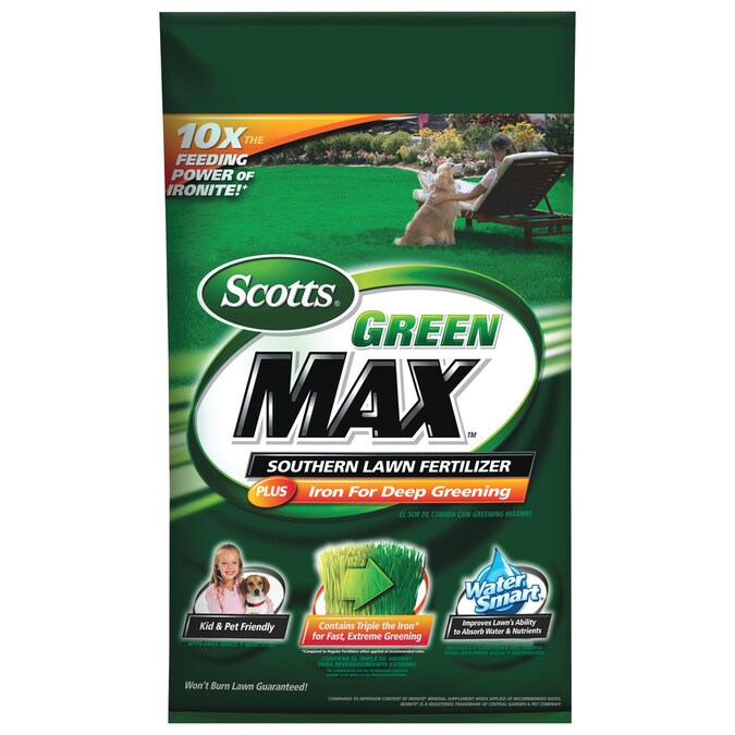 Scotts Scotts Green Max Southern Lawn Fertilizer in the Lawn Fertilizer