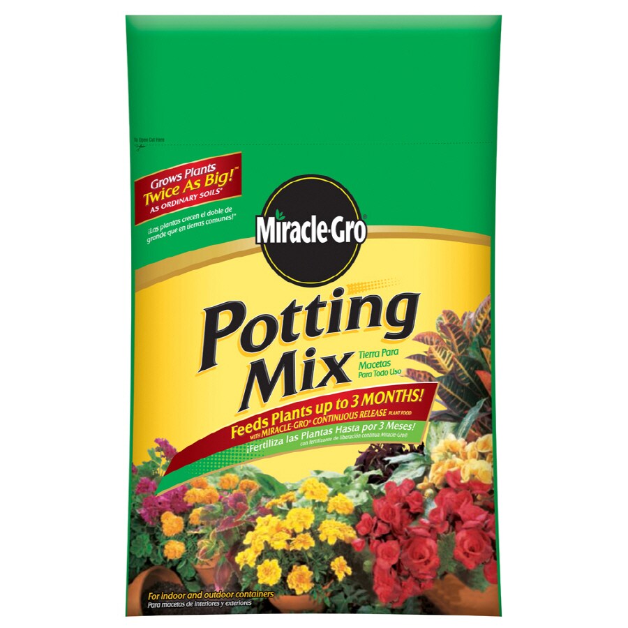 Miracle-gro 64-quart Potting Mix At Lowes.com