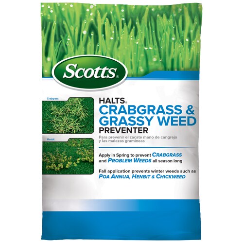 Scotts HALTS Crabgrass and Grassy Weed Preventer 10lb Crabgrass