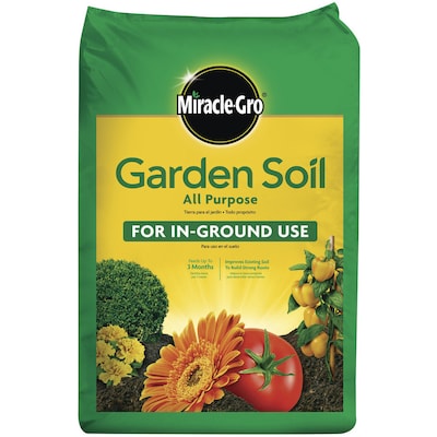 Miracle Gro Garden Soil All Purpose 0 75 Cu Ft Garden Soil At