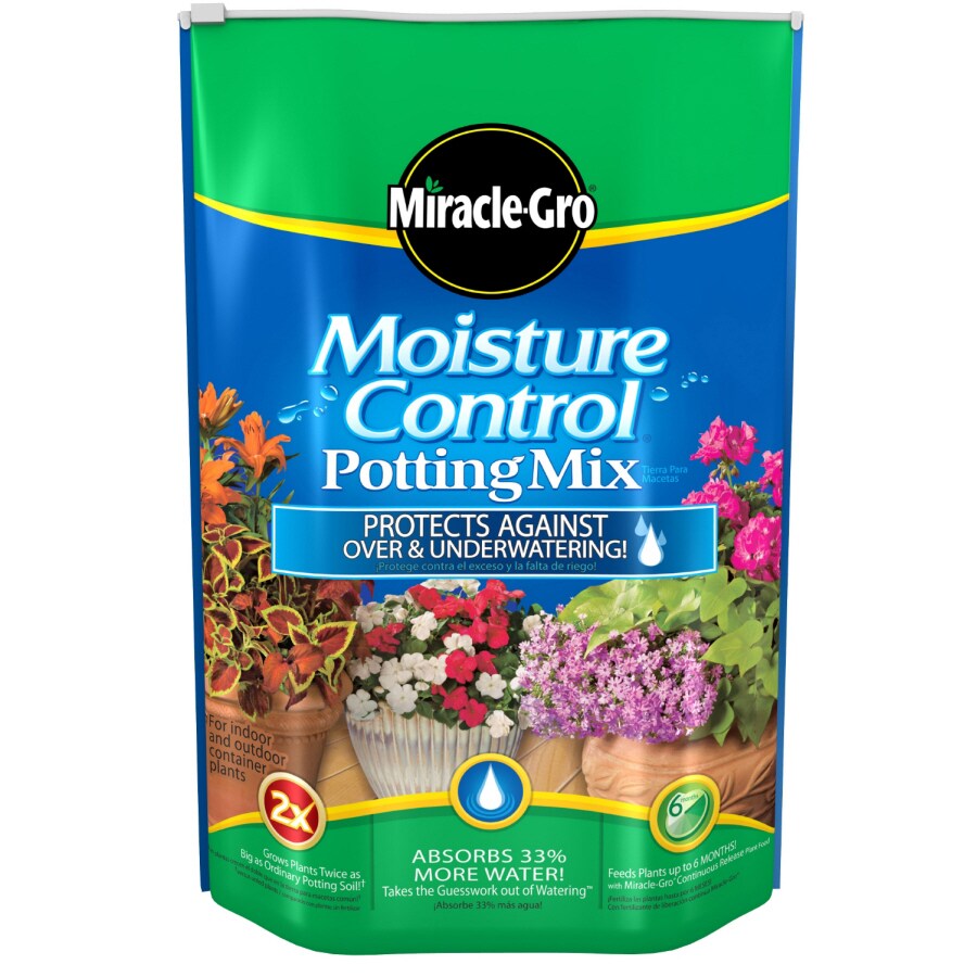Miracle-Gro 76186300 Moisture Control Potting Mix