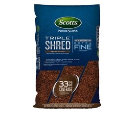 Scotts Nature Scapes Triple Shred 1.5-cu ft Brown Mulch