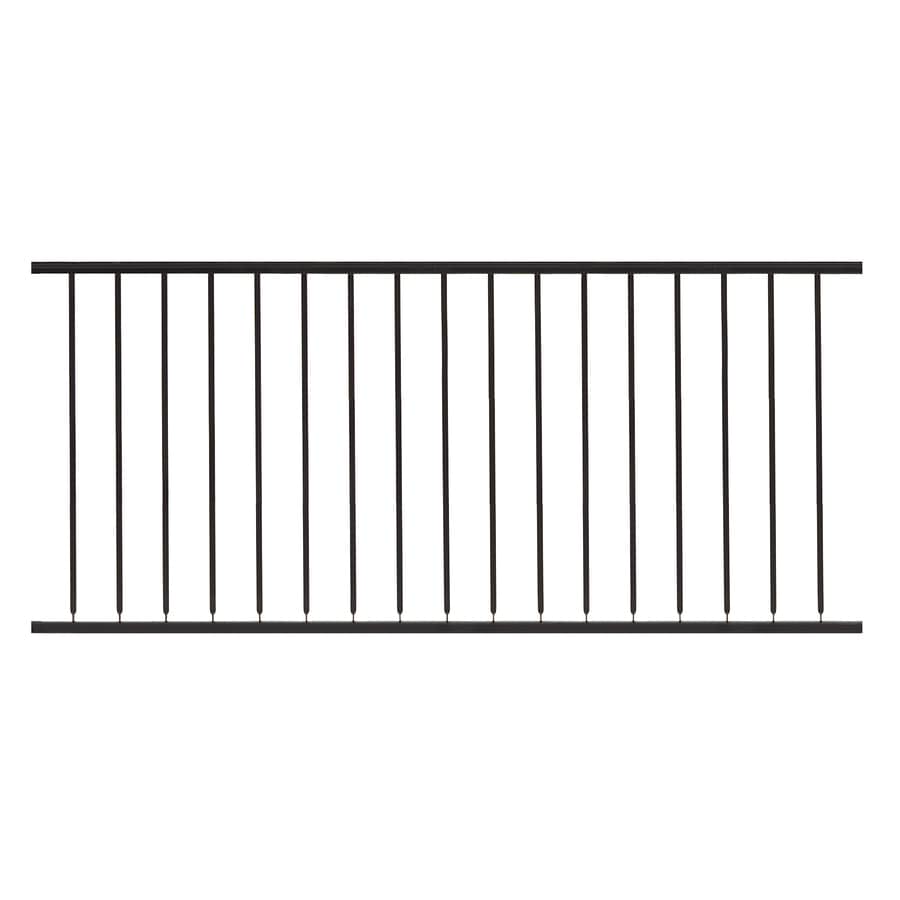 Gilpin Windsor Black Metal Universal Deck Rail Strong welded Durable Steel