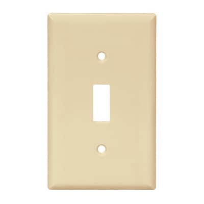 Cooper Wiring Devices 1 Gang Ivory Toggle Wall Plate At Lowes Gang Ivory Toggle Wall Plate At Lowes