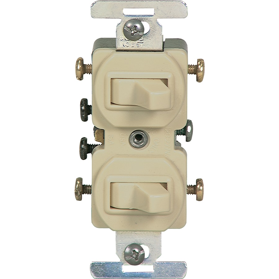 Eaton Ivory Commercial Light Switch At Lowes Com