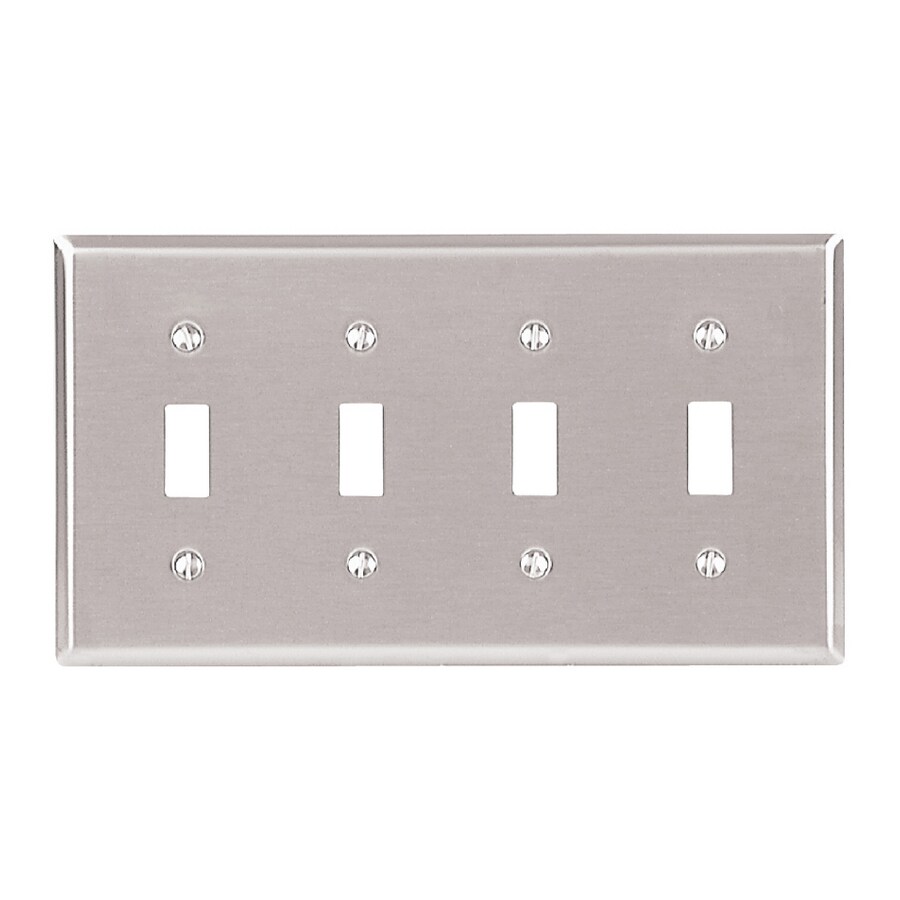 Cooper Wiring Devices 8 1 W X 4 2 H Stainless Toggle Cooper Wiring Devices 8 1 W X 4 2