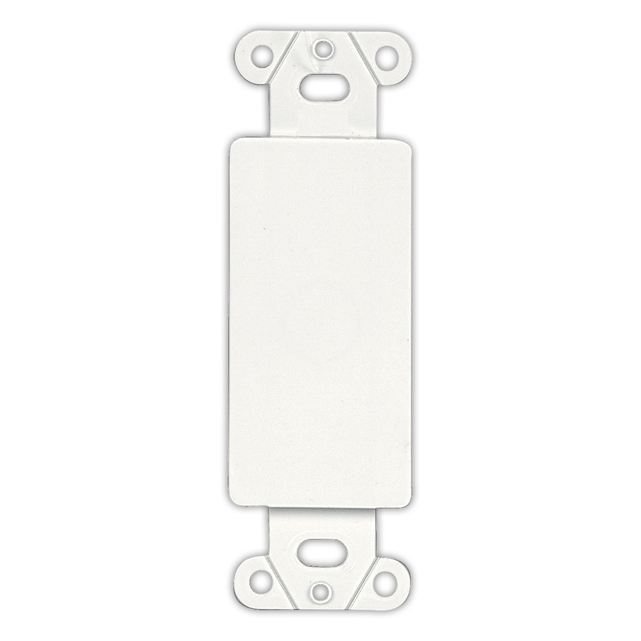 Cooper 2160w Box 1 Gang Decora Blank Insert White