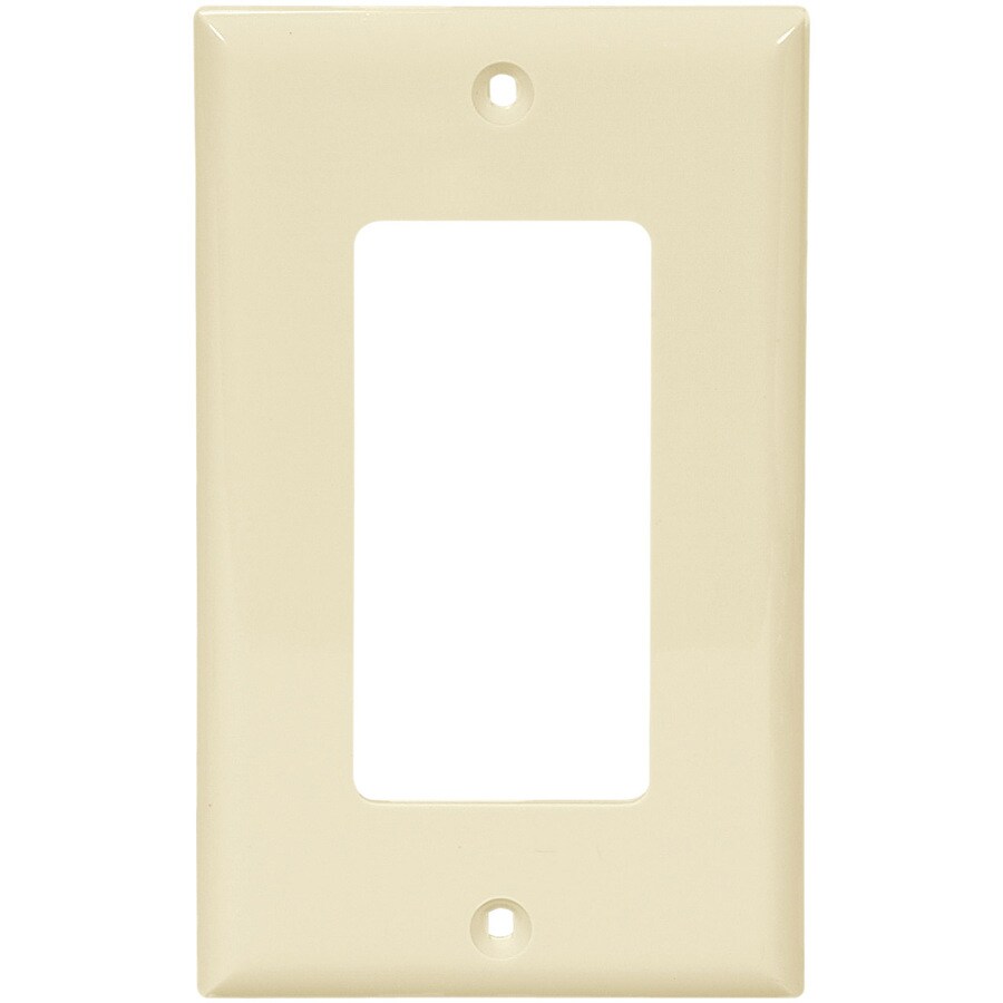 Eaton 1Gang Almond Wall Plate at