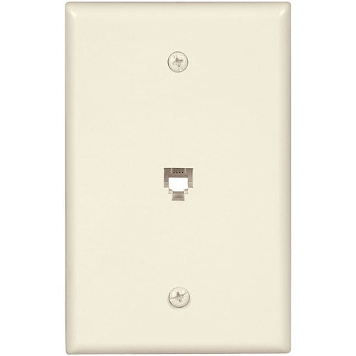 Eaton Nylon FType Coax/Telephone Wall Jack in the Audio & Video Wall Jacks department at