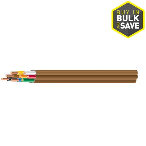 Southwire SIMpull 18/8 Solid Thermostat Wire (BytheFoot) in the