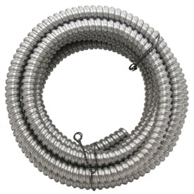 Southwire (Common: 1/2-in; Actual: 0.5-in) Metal Flex 50-ft Conduit
