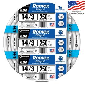 UPC 032886163500 product image for 250-ft 14-3 Indoor Non-Metallic Wire (By-the-Roll) | upcitemdb.com