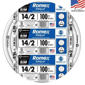 UPC 032886263040 product image for Southwire 100-ft 14-2 Indoor Non-Metallic Wire (By-the-Roll) | upcitemdb.com