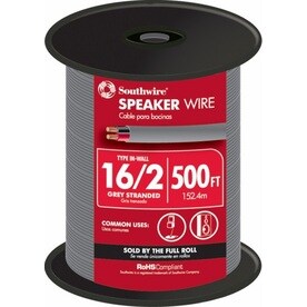 UPC 032886861185 product image for 500-ft 16-2 In-Wall Speaker Wire | upcitemdb.com
