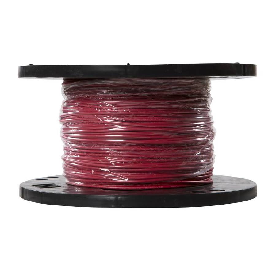 Southwire 500ft 14AWG Copper Stranded Red XHHW Wire (BytheRoll) in the XHHW Wire (Bythe