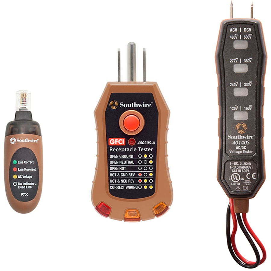 Southwire Digital 40140S Indicates AC Voltage from 120-Volt to 480-Volt ...