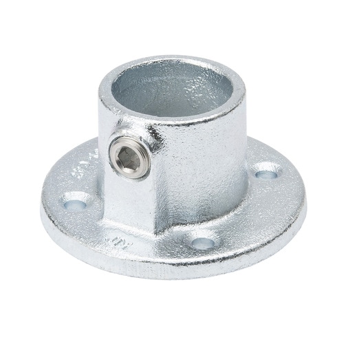 Steeltek 1 1 4 In Silver Galvanized Steel Structural Pipe Fitting