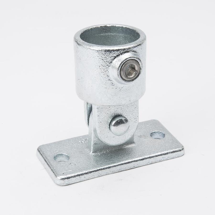 SteelTek 11/4in Silver Galvanized Steel Structural Pipe Fitting