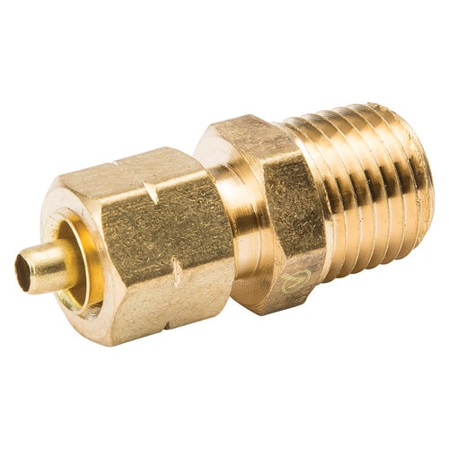 B&K 1/4in x 1/4in dia Compression Coupling Fitting in the Brass