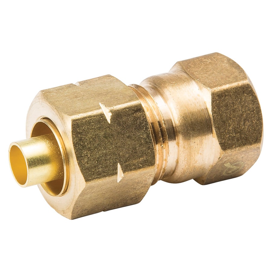 B&K 3/8-in X 1/4-in Compression Coupling Fitting At Lowes.com