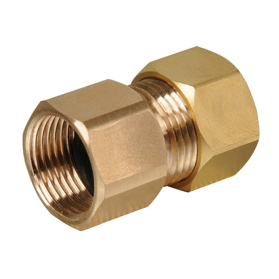 B&K 3/8-in x 3/8-in Compression Adapter Fitting at Lowes.com 3 8 Aluminum Tubing Lowes