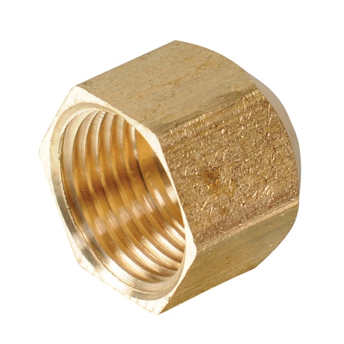 B&K 1/2-in Threaded Cap Fitting in the Brass Fittings department at ...