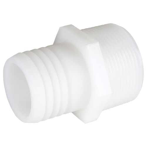 B&K 11/2in x 11/2in dia Barbed Barb x MIP Adapter Fitting in the Brass Fittings department