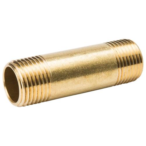 B&K 3/4in x 3/4in dia Threaded Male Adapter Nipple Fitting in the
